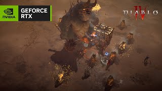 Diablo IV  Exclusive Gameplay with NVIDIA DLSS 3 [upl. by Kcirddahc]