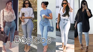 LOOKS DE Moda y Tendencias ROPA BÁSICA 20232024 OUTFITS SENCILLOS EN TENDENCIA PARA MUJER [upl. by Schwarz]