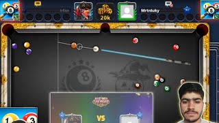 8 ball pool Challenge Match 1v1 Irfan Vs Mrtnluky Gameplay [upl. by Esorrebma]