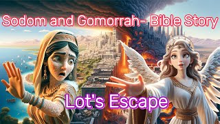 Bible Story  Sodom and Gomorrahl  AI Animation [upl. by Mellitz]