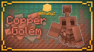 Minecraft Datapack  Copper Golem [upl. by Hayman783]