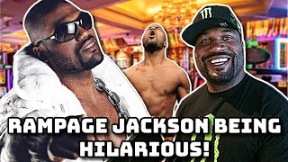 rampage jackson being hilarious [upl. by Dong488]