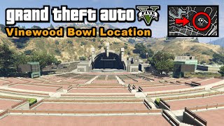 Vinewood Bowl location  GTA 5 [upl. by Ermey]