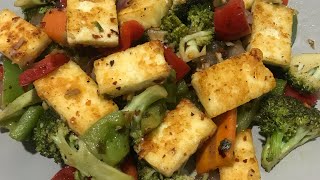 Broccoli Paneer Stir Fry Recipe ll Weight Loss and Low Carbs Recipe [upl. by Ham]