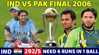 INDIA VS PAKISTAN 3RD ODI 2006 FULL MATCH HIGHLIGHTS  MOST SHOCKING MATCH EVER ROHIT MS DHONI YUVI [upl. by Chad]