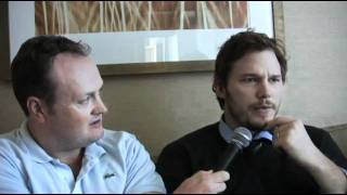 Chris Pratt talks going up against Brad Pitt in Moneyball with Brad Blanks [upl. by Sissel56]