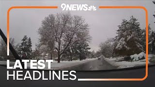 Latest Headlines  Colorado outages delays due to snow [upl. by Husch]