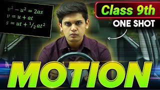 Motion Complete Chapter🔥 CLASS 9th Science NCERT covered  Prashant Kirad [upl. by Allesiram]