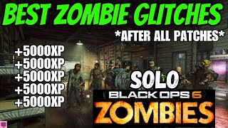 BEST BO6 ZOMBIES GLITCHES AFTER PATCH SOLO GODMODE GLITCH  SOLO UNLIMITED XP  NEBULA CAMO GLITCH [upl. by Pepe891]