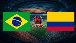 BRAZIL vs COLOMBIA  CONMEBOL COPA AMERICA USA 2024 [upl. by Irek643]