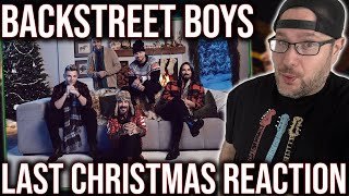 REACTION TO LAST CHRISTMAS BY BACKSTREET BOYS [upl. by Seraphina]