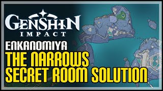 The Narrows Secret Room Puzzle Genshin Impact [upl. by Ardnued]