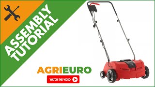 Einhell GCES 12311 Electric Lawn Scarifier with Blades  Assembly tutorial [upl. by Bandeen]