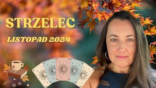 Strzelec ♐️ Co przyniesie wam Listopad 🍁 Zmiany które przyniosą szczęście i sukces🔮Czytanie Tarota [upl. by Einal751]