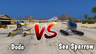 GTA V  Sea Sparrow vs Dodo [upl. by Lalat]