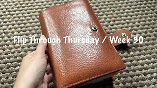 Flip Through Thursday  Week 30  July 2024  Pink Planner Girl [upl. by Beverle]