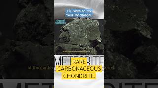 Rare Type Carbonaceous Chondrites Orgueil Meteorite meteorite meteor [upl. by Olifoet]