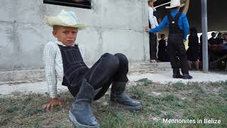 Mennonites in Belize  Old Colony Mennonites  Funeral Service [upl. by Alletnahs869]