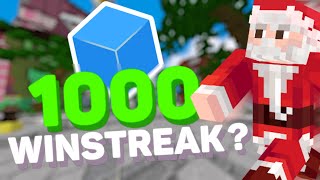 I Tried Getting The Highest Winstreak on CubeCraft [upl. by Quirk]