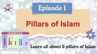 Episode 1 Learn The Five Pillars of Islam  Zill Noorain [upl. by Esilahc34]