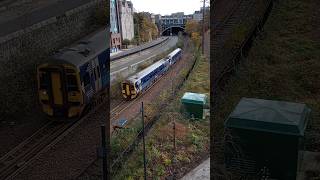 158710 working 2B23 from Montrose to Inverurie shorts train class158 britishrail subscribe [upl. by Odnomor]