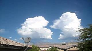 Cumulonimbus forming over San Gorgonio 08 26 2010 [upl. by Irwin]