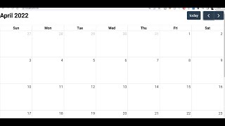 Angular 14 FullCalendar Library Example to Show Calendar in Browser Using TypeScript [upl. by Newcomer926]