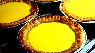 香港點心 Egg Tart Dim Sum aka Custard Tarts [upl. by Carissa651]