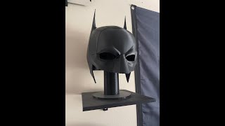 Printing The Batman Cowl in TPU on the BambuLab P1P using Prilene TPU [upl. by Ebanreb]