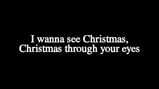 Gloria Estefan  Christmas Through Your Eyes LYRICS [upl. by Cr]