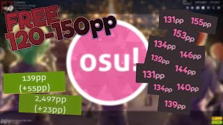 EASIEST 120  150PP MAPS  osu [upl. by Tuchman]