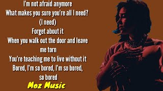 Billie Eilish  Bored lyrics [upl. by Aneeres444]