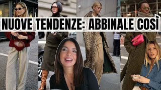 TENDENZE MODA AUTUNNO INVERNO 2024 25 Come abbinarle in modo chic e di classe [upl. by Gauldin]