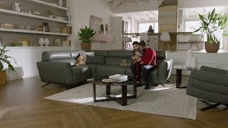 Natuzzi sofas  ICARO Natuzzi Editions motion sofa [upl. by Riggs]