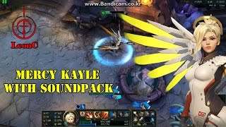 Mercy Kayle LoL Custom Skin with SoundPack [upl. by Chaiken610]