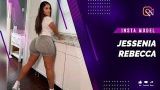 Jessenia Rebecca  Colombian Curvy Model amp Instagram Influencer  Bio amp Info [upl. by Colbye]