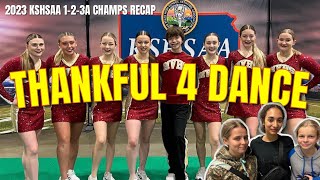 DANCE VLOG  STATE CHAMPS amp THANKFUL THOUGHTS [upl. by Rorry]