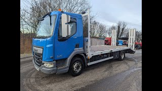 DAF LF230 BEAVERTAIL WALKAROUND VIDEO [upl. by Notsud]