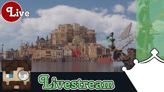 quotBauen und Quatschenquot Minecraft 🔴LIVE Lets Build [upl. by Ylrac]