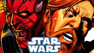 ObiWan ALMOST Burns Alive Pursuing Maul  Star Wars Comics Explained [upl. by Lecia215]