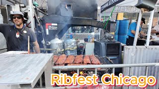 Ribfest in North Center Chicago [upl. by Norby]