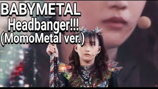 BabymetalHeadbangerMomokoverLegendMM2024Live [upl. by Janik194]