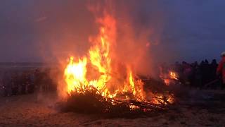 OSTERFEUER Feuer Frohe Ostern Fest Musik Feuerwehr [upl. by Eldrid]