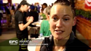 EFC 54 Amanda Lino Media Interview [upl. by Spears784]