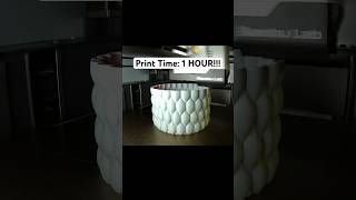 3D Printed Planter Timelapse The Future of Gardening [upl. by Edna949]