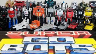 RETROWED ALL 20 TONKA SUPER GOBOTS THE ENTIRE COLLECTION EVERY FIGURE MADE [upl. by Ahtimat557]