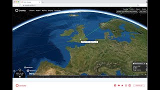 Guided tour of OneWebs interactive satellite tracker 2mins [upl. by Elram]