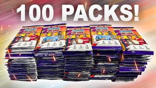 Opening 100 PACKS of MATCH ATTAX 202324 1200 cards [upl. by Crandall]