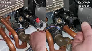 Vaillant Diverter Valve Replacement Vs Fit Once™ Servicing [upl. by Hock11]