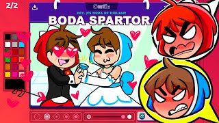 LA BODA SPARTOR 🤣🎨DIBUJOS VERGONSOZOS de PINTURILLO 2 RaptorGamer [upl. by Niltyak171]